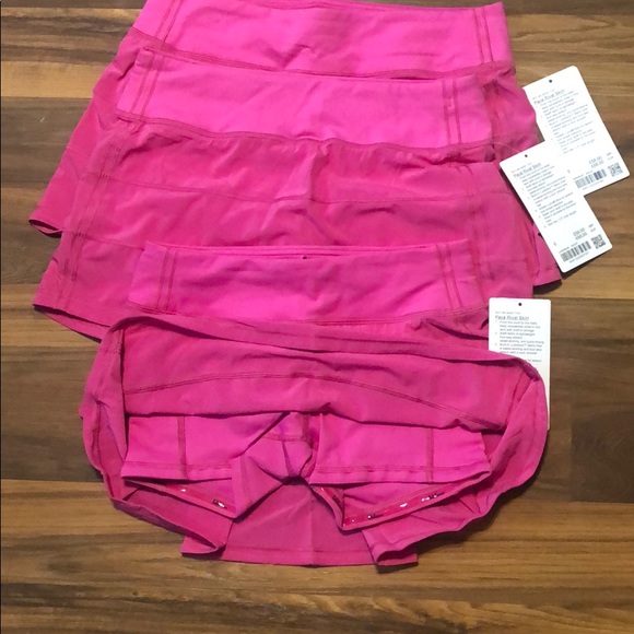 NWT pace rival skirt in sonic pink size 4/6/8 - Picture 7 of 8